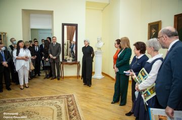 Посол Греции посетила открытие выставки в Таганрогском музее-заповеднике 