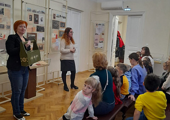 26 ноября музей И.Д. Василенко посетили ребята из МБДОУ детский сад № 2 и их родители