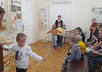 12 ноября музей И.Д. Василенко посетили ребята из МБДОУ Детский сад № 2.
