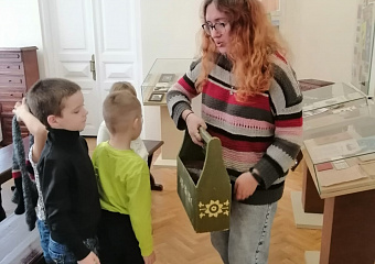 12 ноября музей И.Д. Василенко посетили ребята из МБДОУ Детский сад № 2.