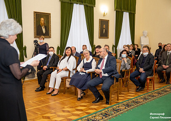 Посол Греции посетила открытие выставки в Таганрогском музее-заповеднике 