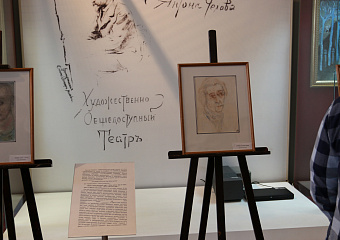 В Литературном музее открылась художественная выставка «Грим-Асы»