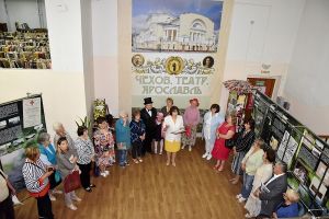 15 июля  в Ярославле состоялось открытие выставки  "Лето с Чеховым"!