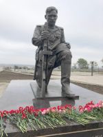 Открытие памятника Советскому солдату-Победителю