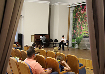 Отчетный концерт детской музыкальной школы П.И. Чайковского.