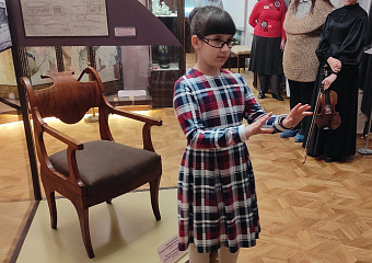 24 января музей «Градостроительство и быт г. Таганрога» посетили воспитанники Таганрогской школы искусств