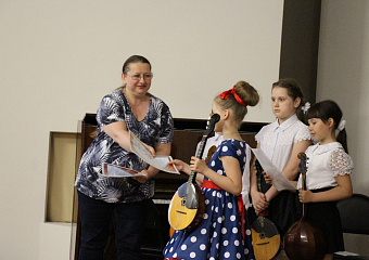 Отчетный концерт детской музыкальной школы П.И. Чайковского.