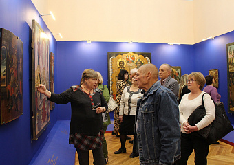 Посещение выставки «Окно в Россию. Религиозное искусство Петра I»