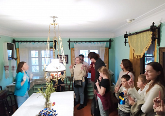 5 января в музее "Лавка Чеховых" принимали гостей из Таганрога